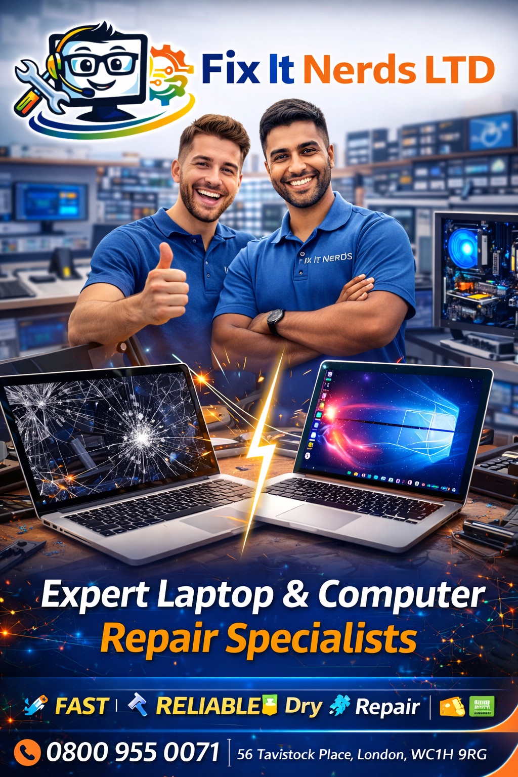 FIX IT NERDS LTD hero image